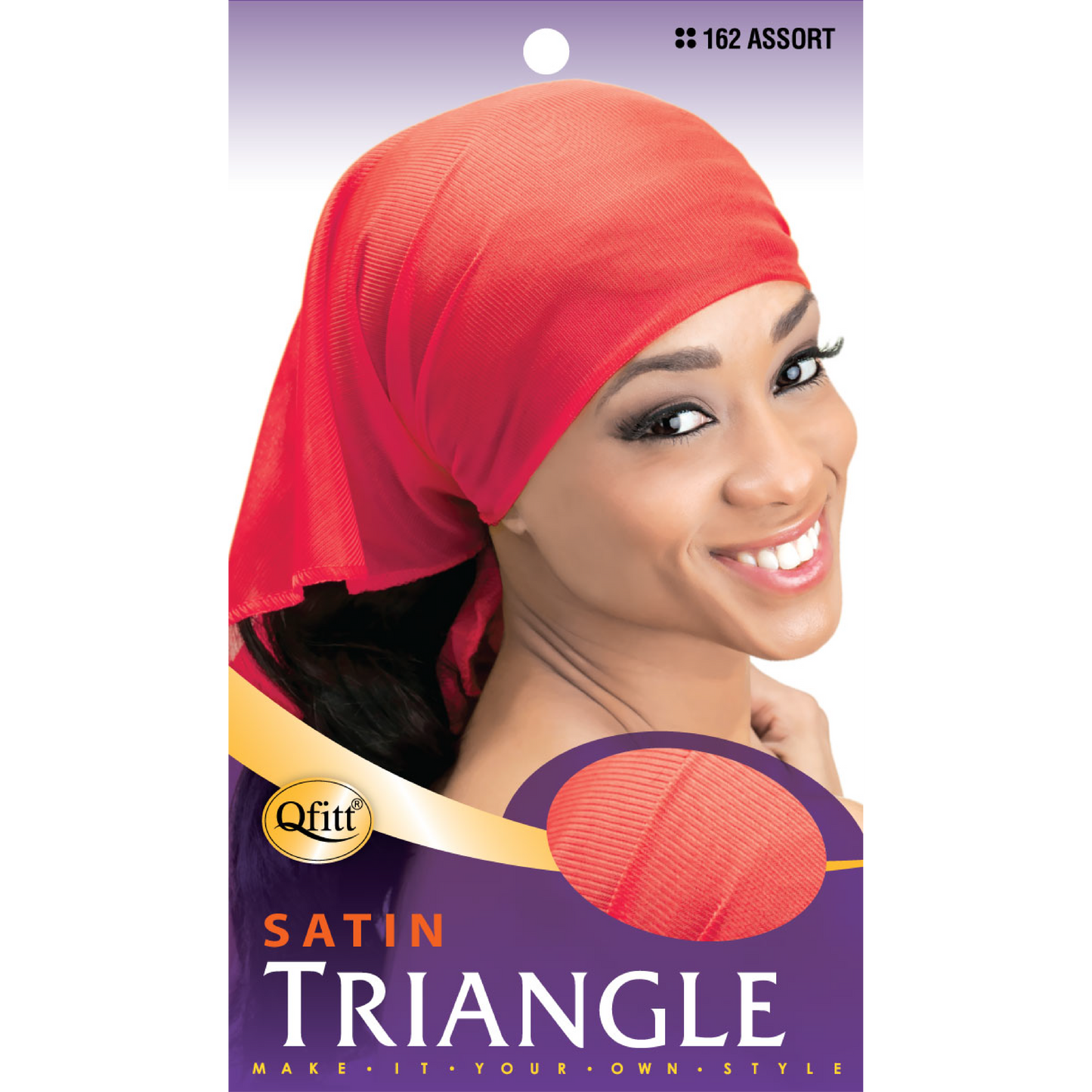LARGE SATIN TRIANGLE [ASSORT-12 PIECES SET]
