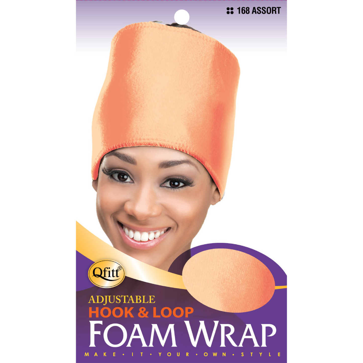 SATIN FOAM WRAP [ASSORT-12 PIECES SET]