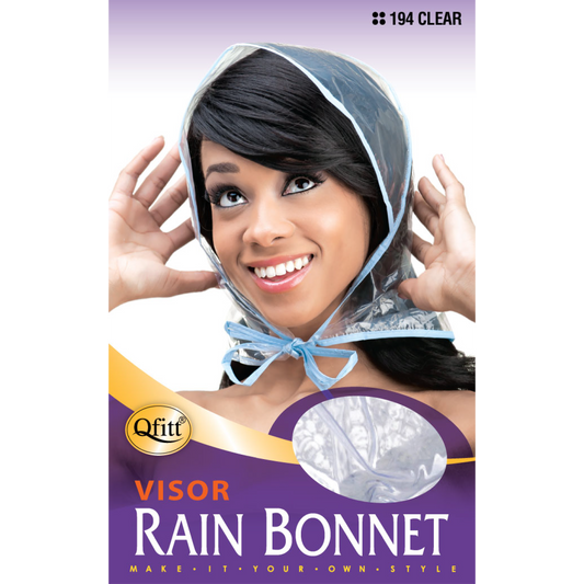 VISOR RAIN BONNET
