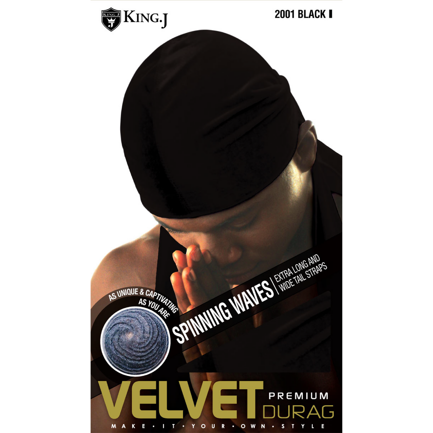 PREMIUM VELVET DU-RAG [ASSORT-12 PIECES SET]