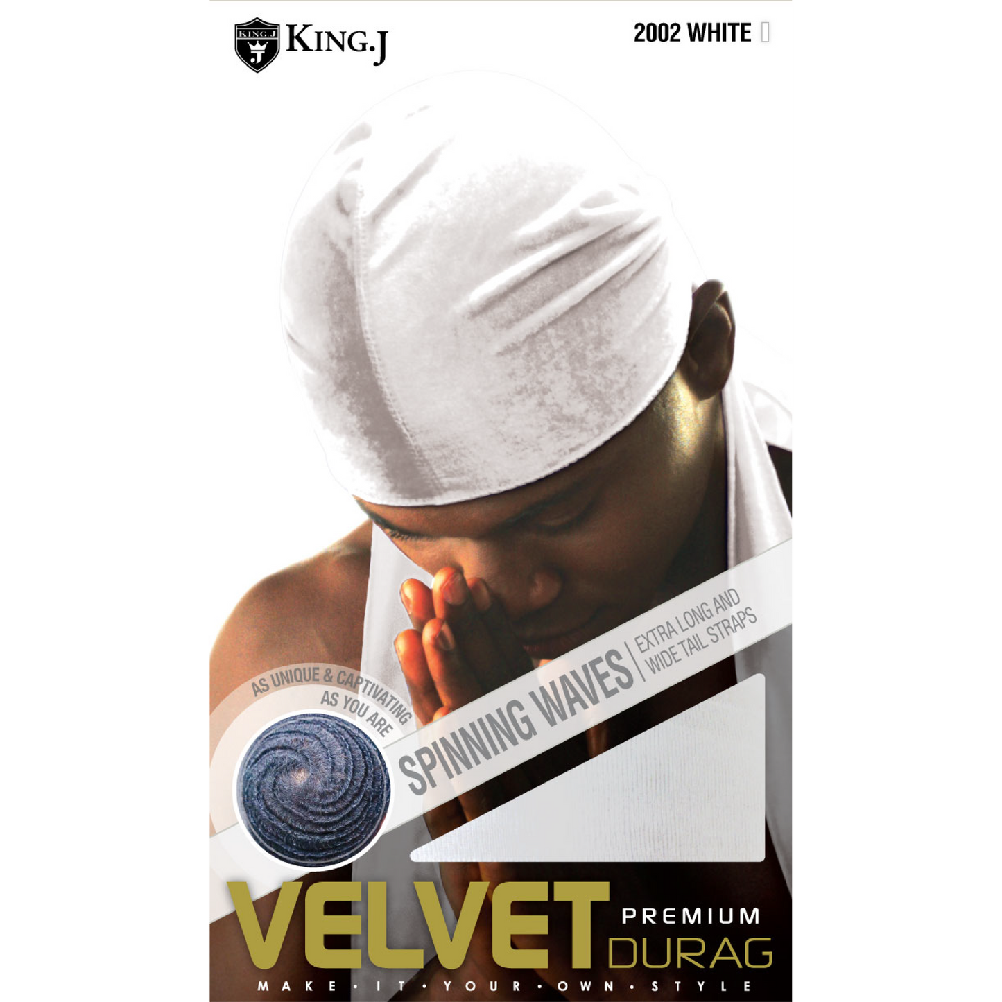 PREMIUM VELVET DU-RAG [ASSORT-12 PIECES SET]