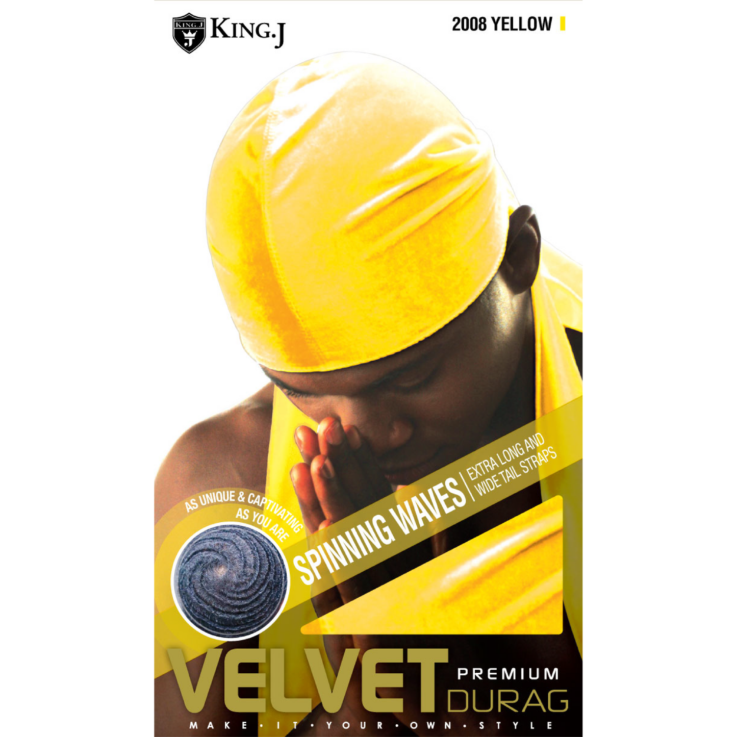 PREMIUM VELVET DU-RAG [ASSORT-12 PIECES SET]