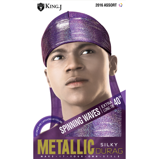 METALIC SILKY DU-RAG