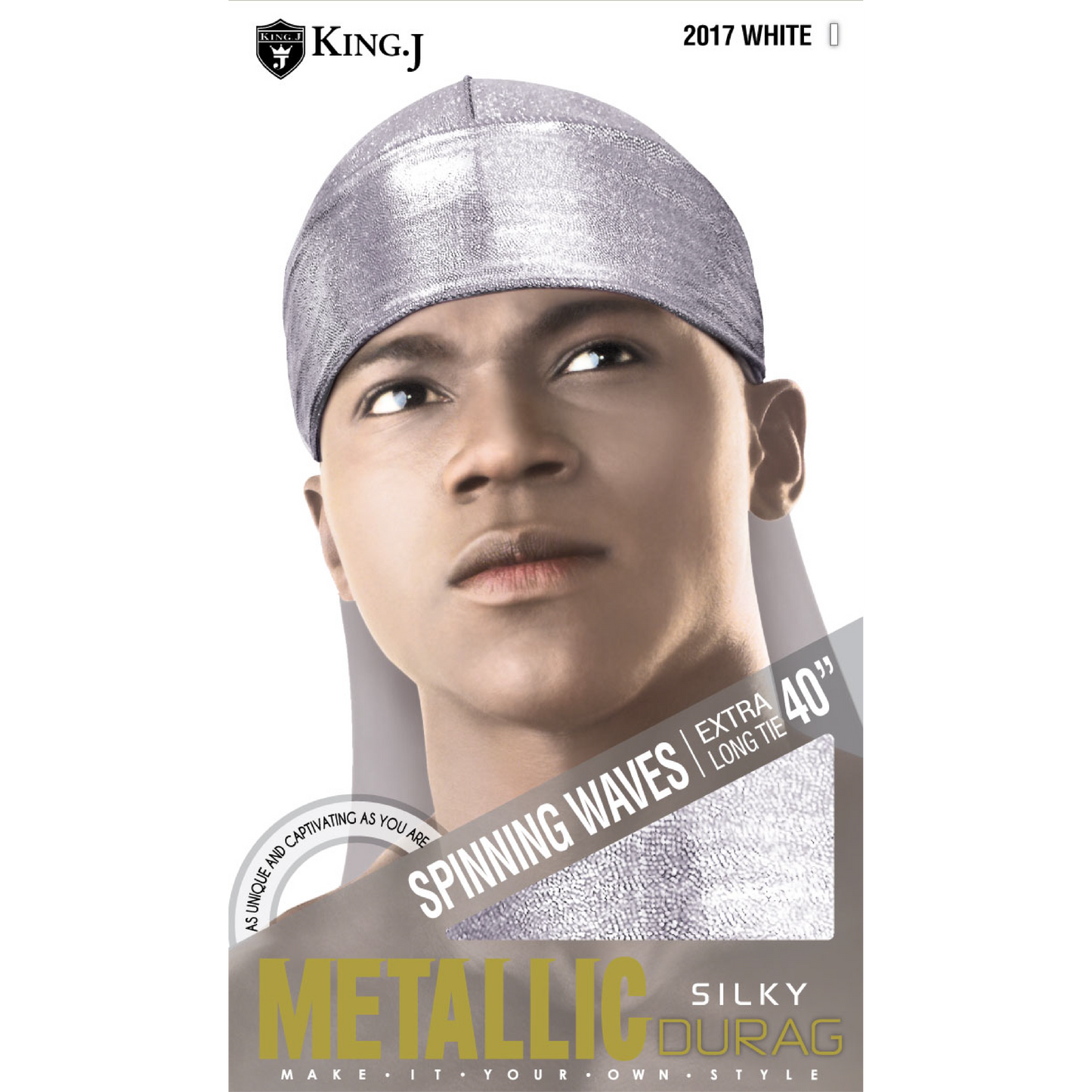 METALIC SILKY DU-RAG
