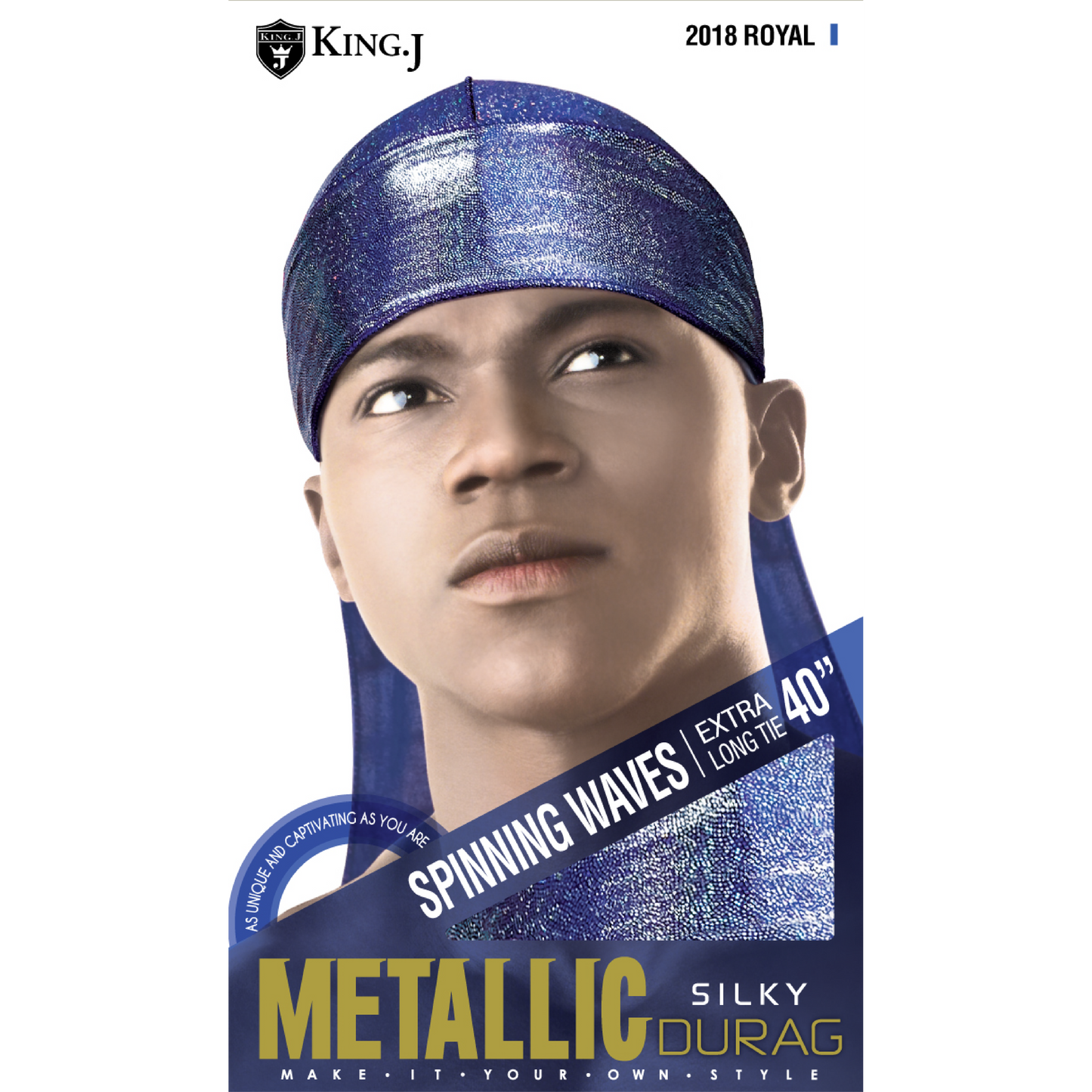 METALIC SILKY DU-RAG