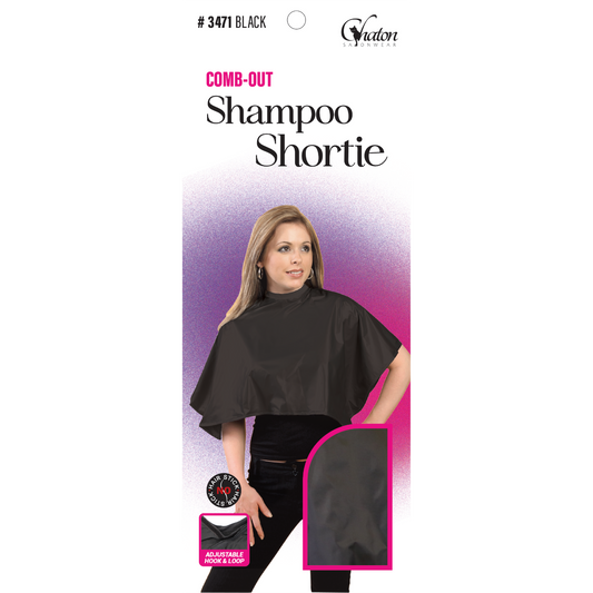 VINYL COMB-OUT SHAMPOO SHORTIE