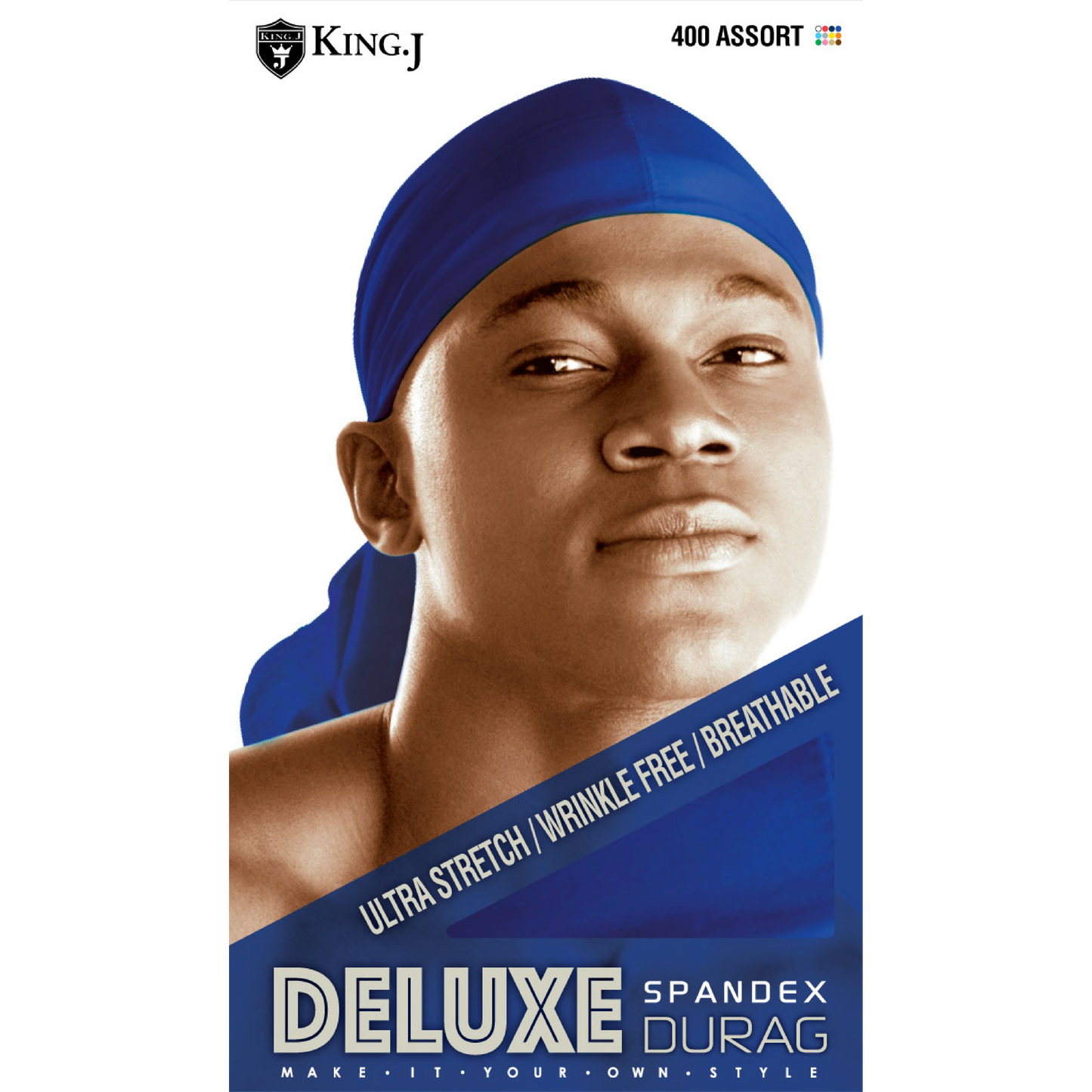 DELUXE DU-RAG [ASSORT-12 PIECES SET]