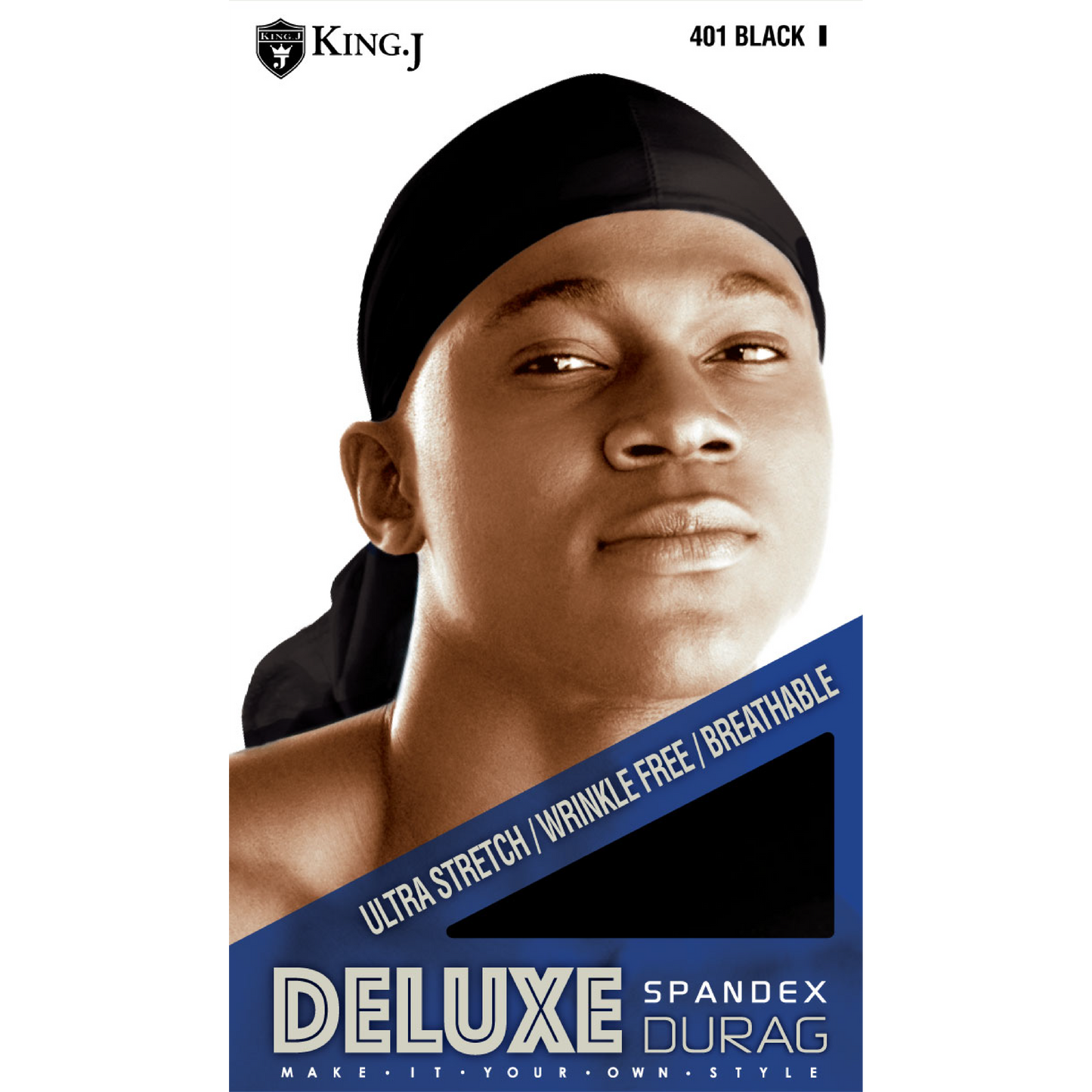 DELUXE DU-RAG [BLACK]