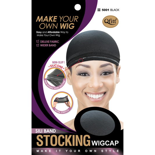 SILICONE BAND STOCKING WIG CAP