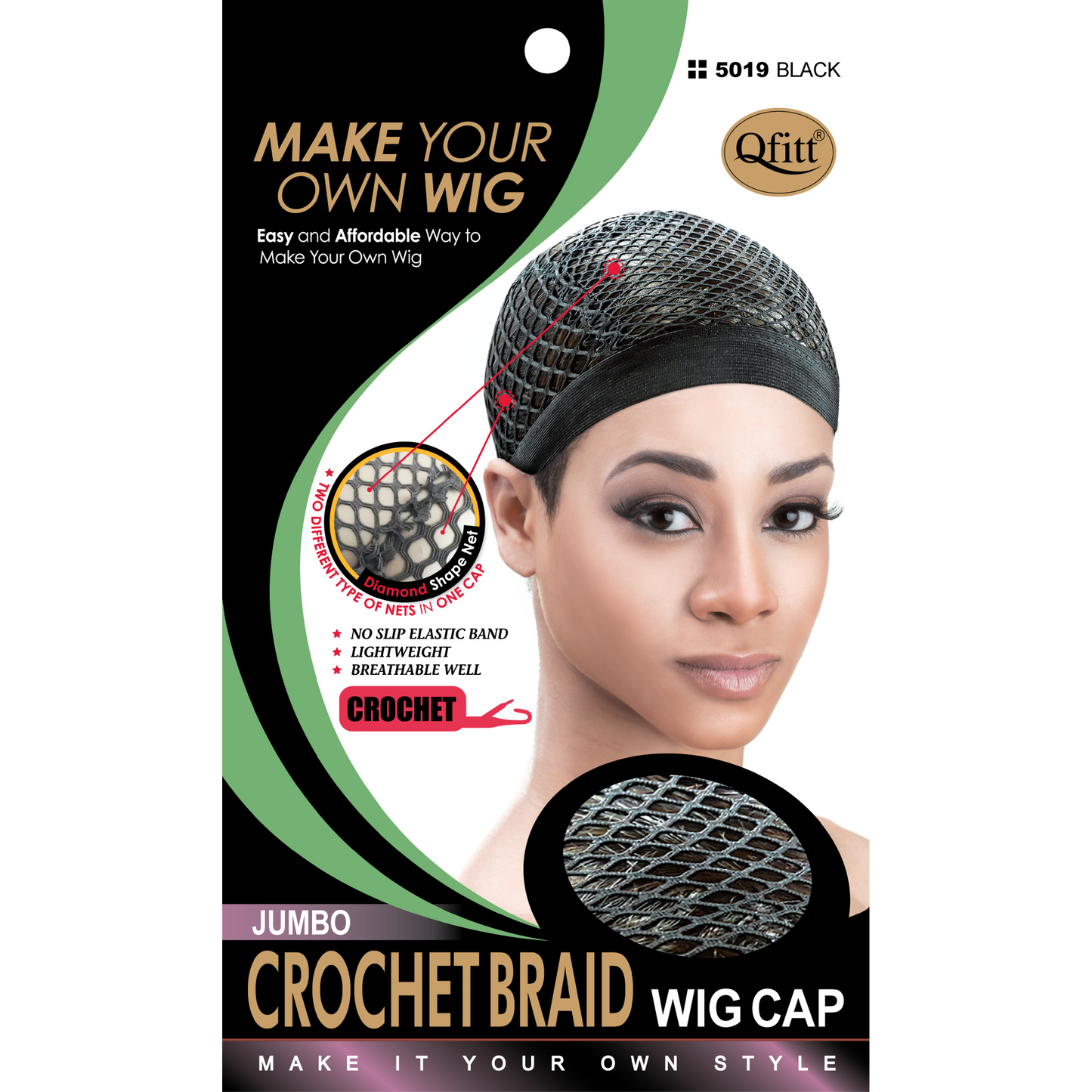 CROCHET WIG CAP