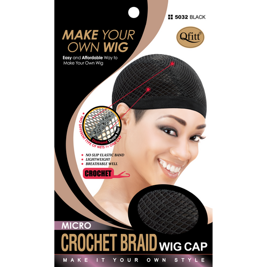 MICRO BRAID CROCHET WIG CAP