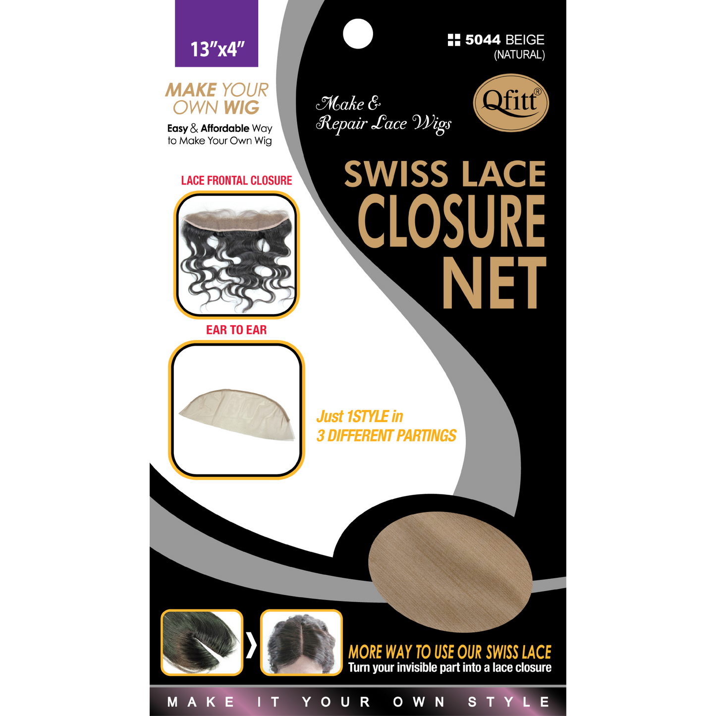 SWISS LACE CLOSURE NET