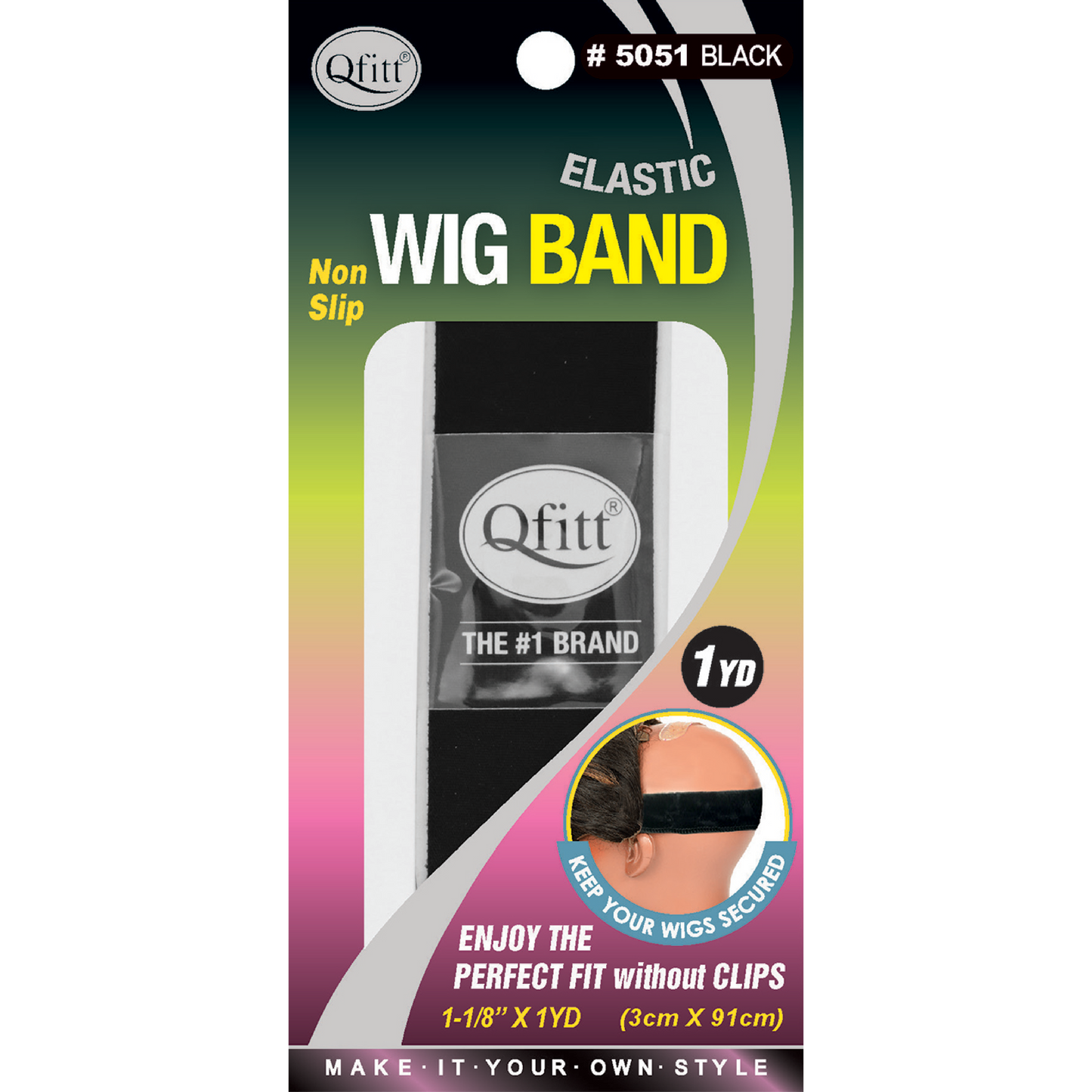 ELASTIC WIG BAND - 1YD