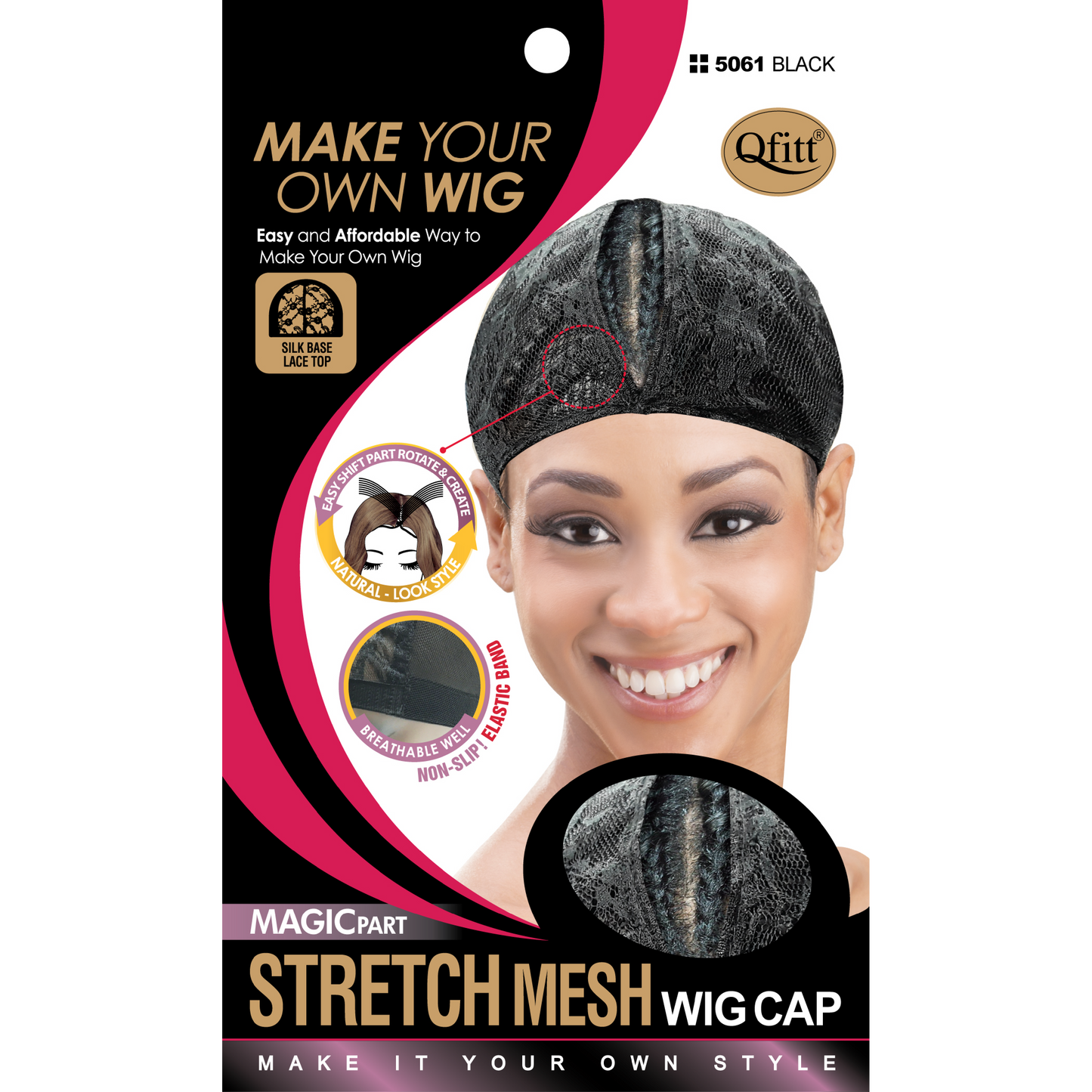 STRETCH MESH WIG CAP