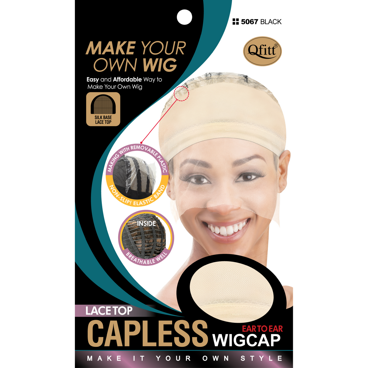 CAPLESS WIG CAP