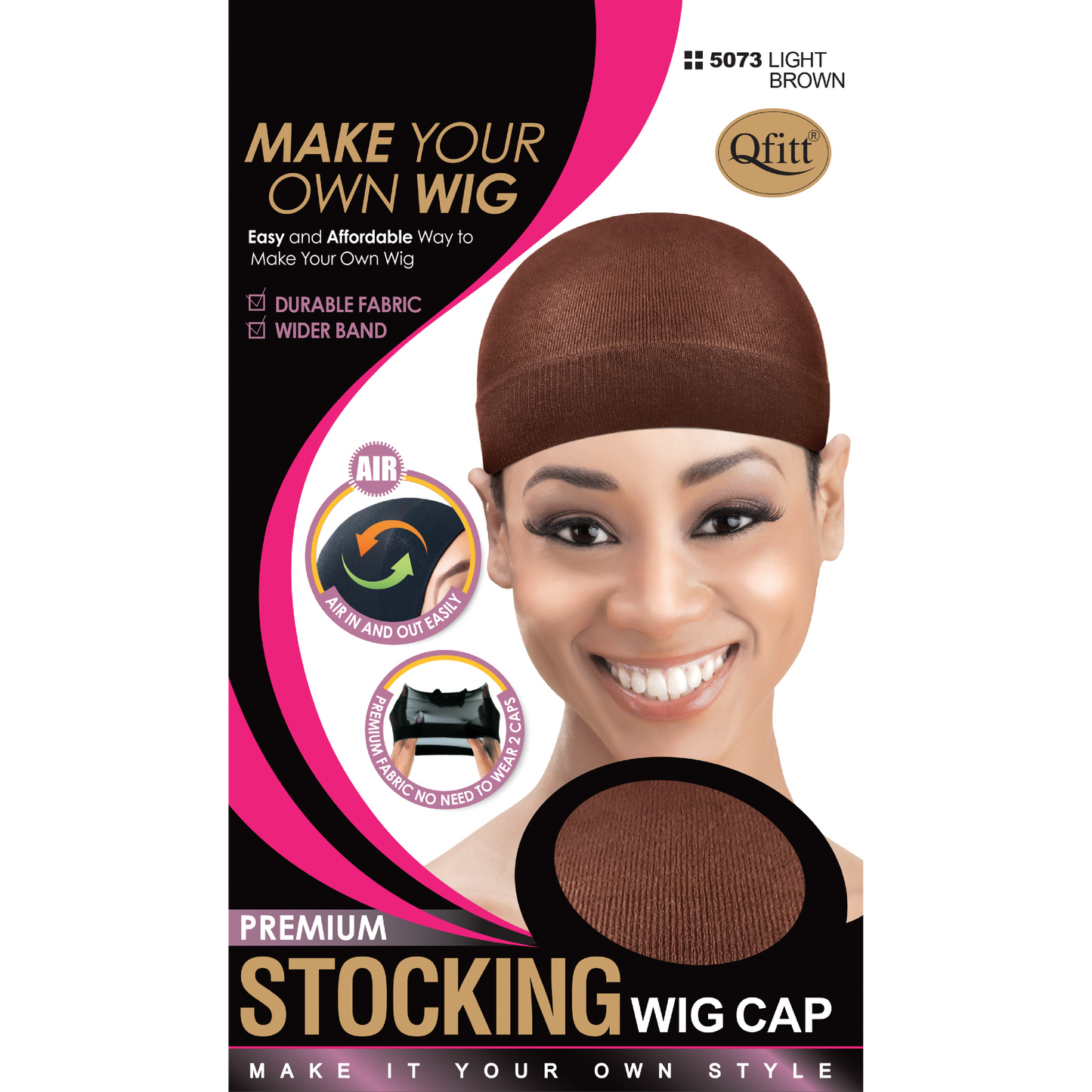 PREMIUM STOCKING WIG CAP