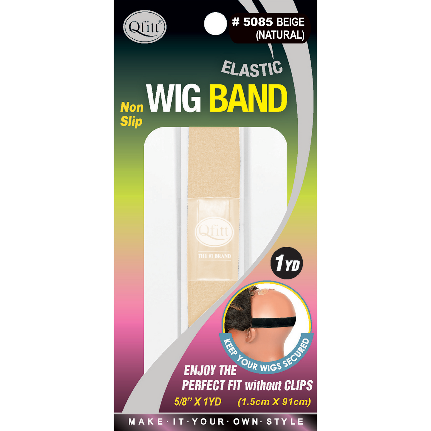 ELASTIC WIG BAND - 1YD