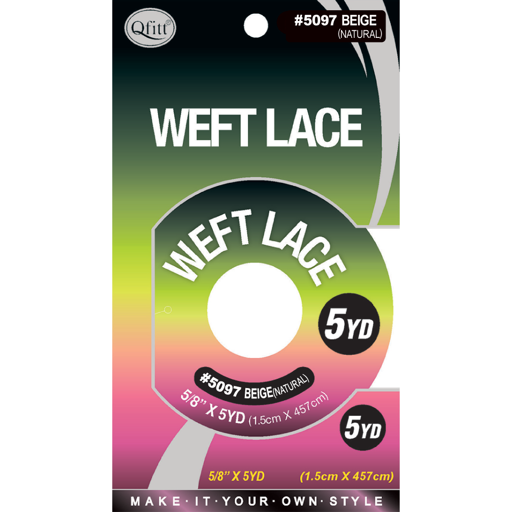 WEFT LACE 5YD