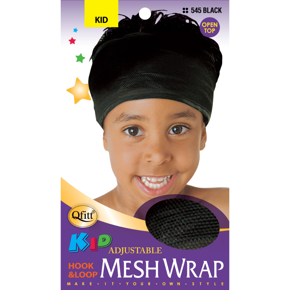 KIDS MESH WRAP [BLACK]