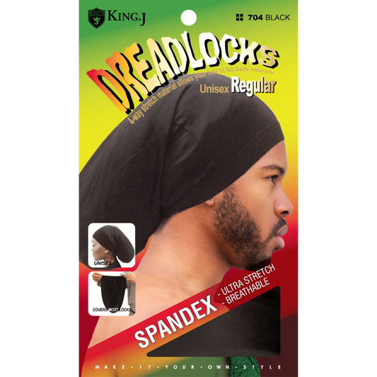 REGULAR SPANDEX DREADLOCKS CAP [BLACK]