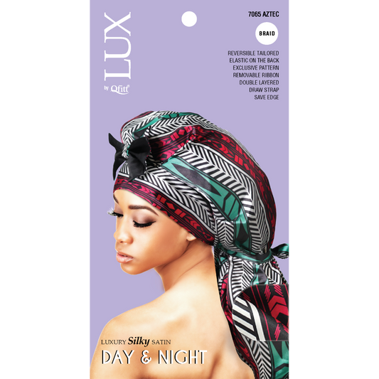 BRAID LUXURY SILKY SATIN DAY & NIGHT - PATTERN [AFRO-6 PIECES SET]