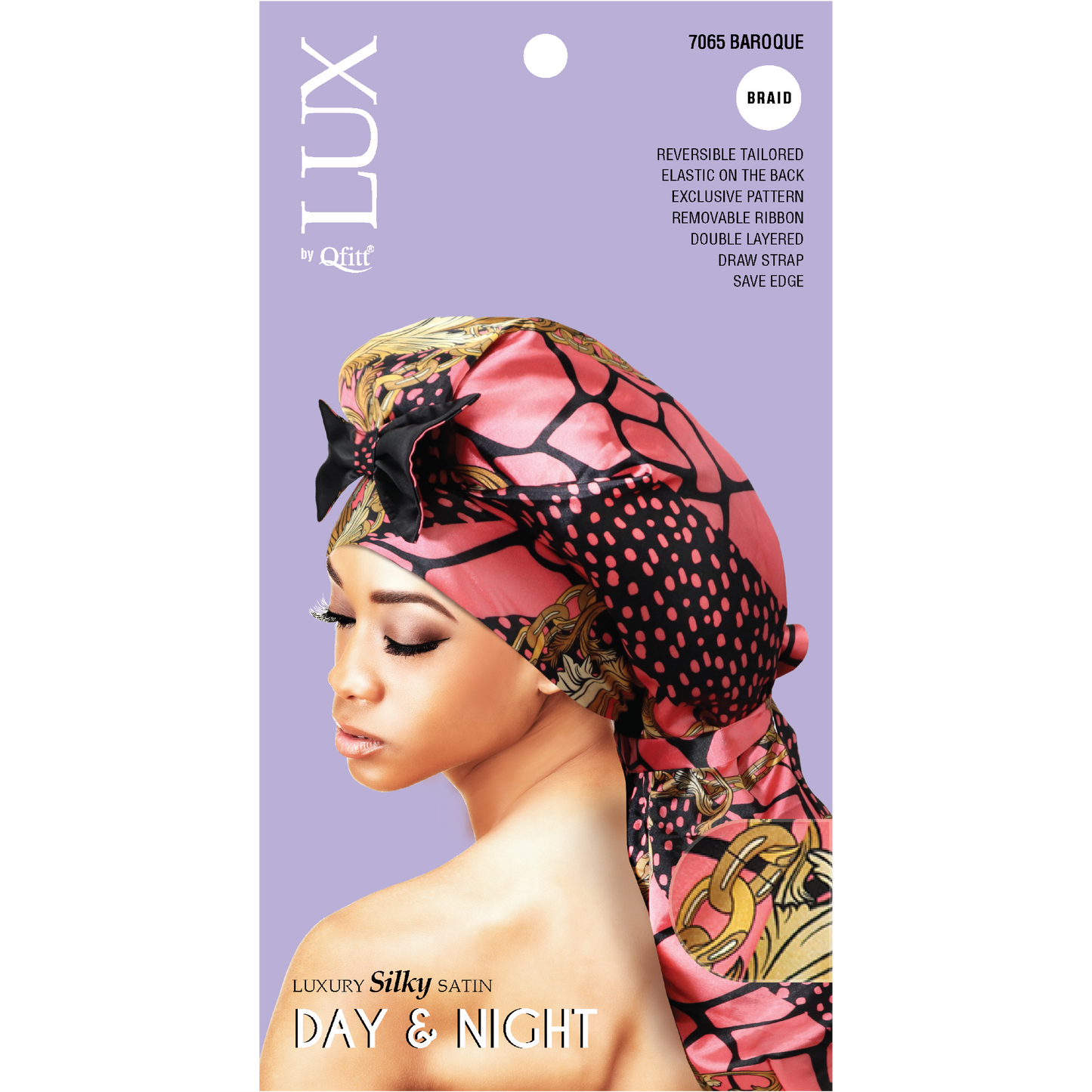 BRAID LUXURY SILKY SATIN DAY & NIGHT - PATTERN [AFRO-6 PIECES SET]