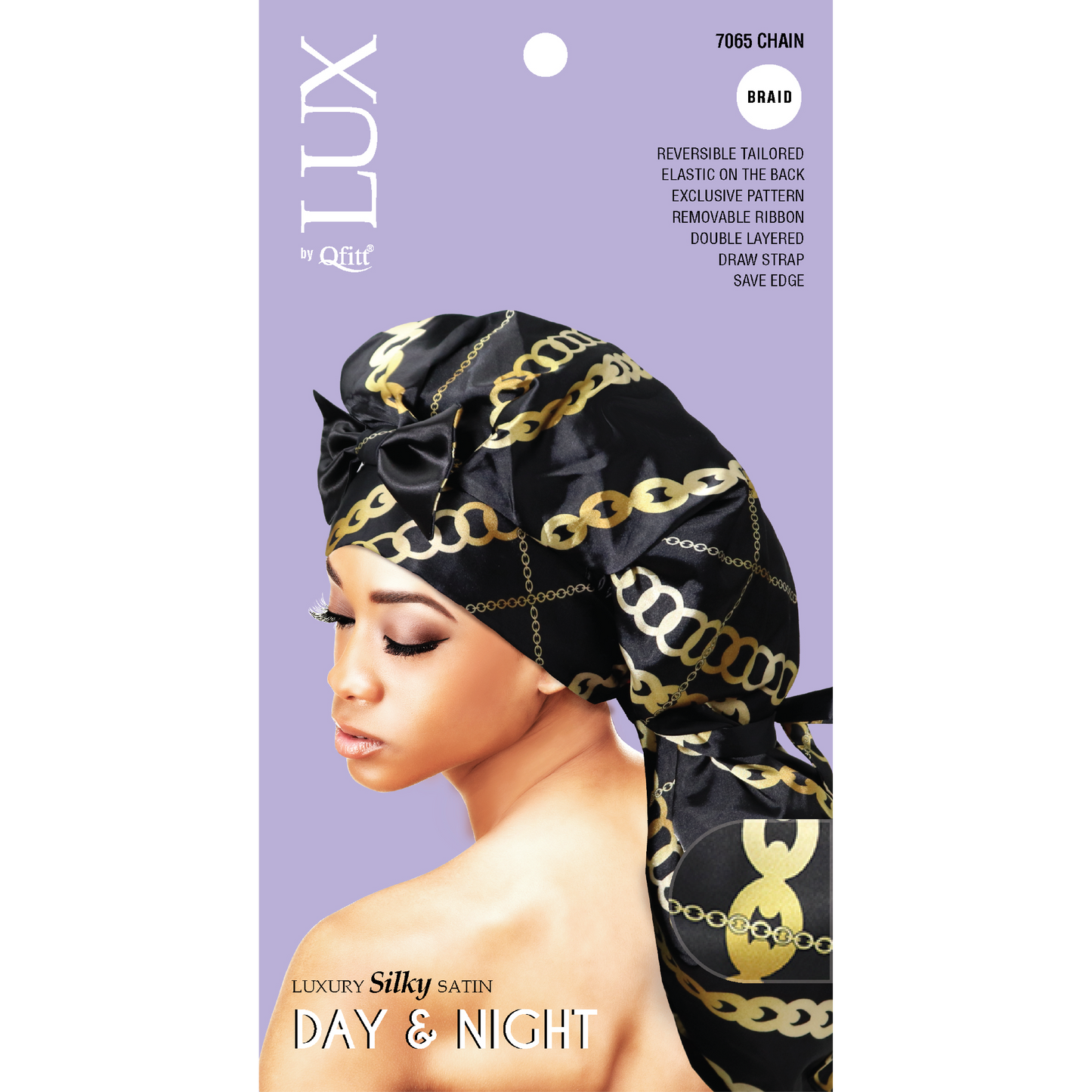 BRAID LUXURY SILKY SATIN DAY & NIGHT - PATTERN [AFRO-6 PIECES SET]