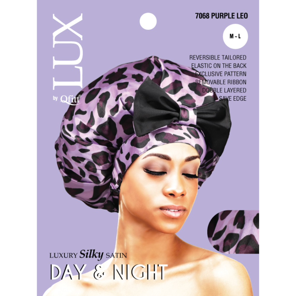 REGULAR LUXURY SILKY SATIN DAY & NIGHT - PATTERN [LEOPARD-6 PIECES SET]