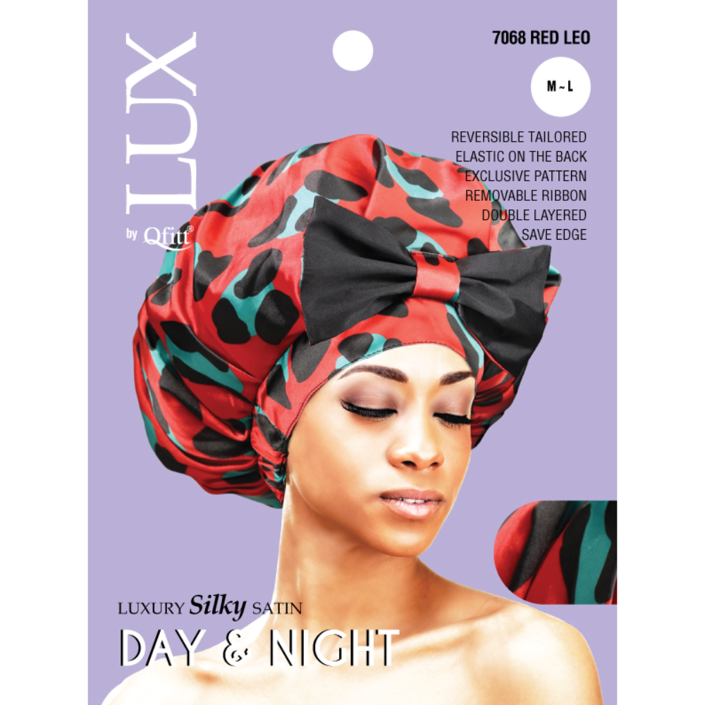 REGULAR LUXURY SILKY SATIN DAY & NIGHT - PATTERN [LEOPARD-6 PIECES SET]