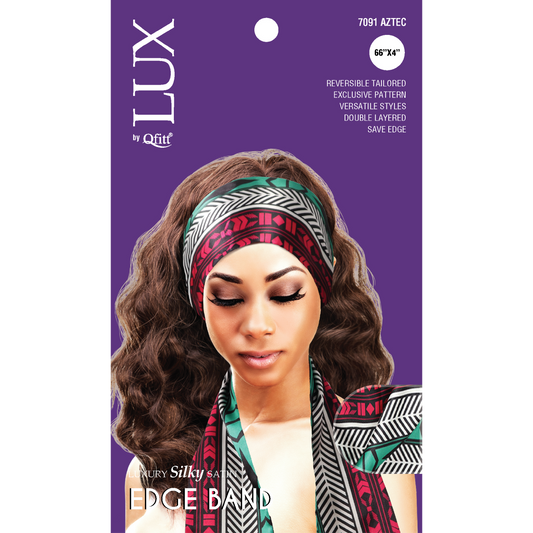 LUXURY SILKY SATIN EDGE BAND - PATTERN [6 PIECES SET]