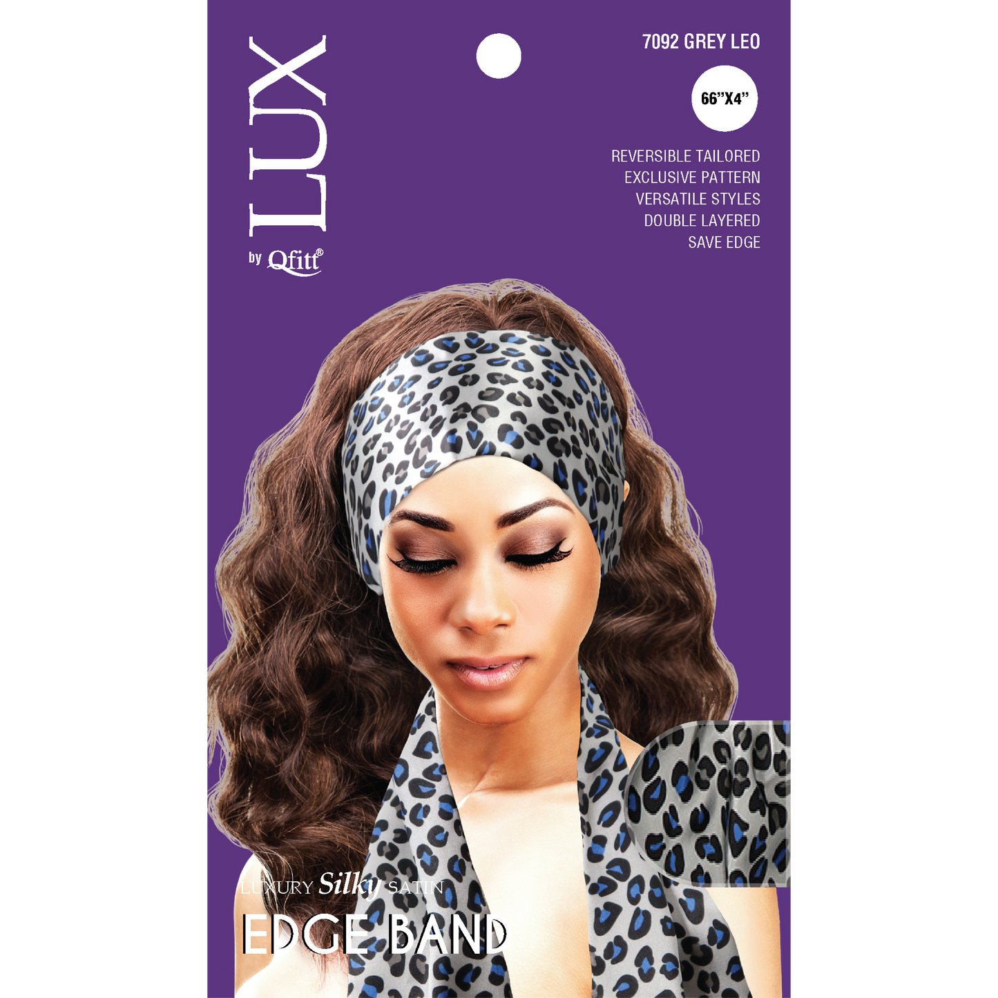 LUXURY SILKY SATIN EDGE BAND - PATTERN [6 PIECES SET]