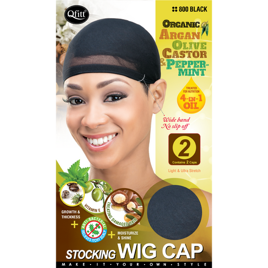 ORGANIC STOCKING WIG CAP - 2 CAPS