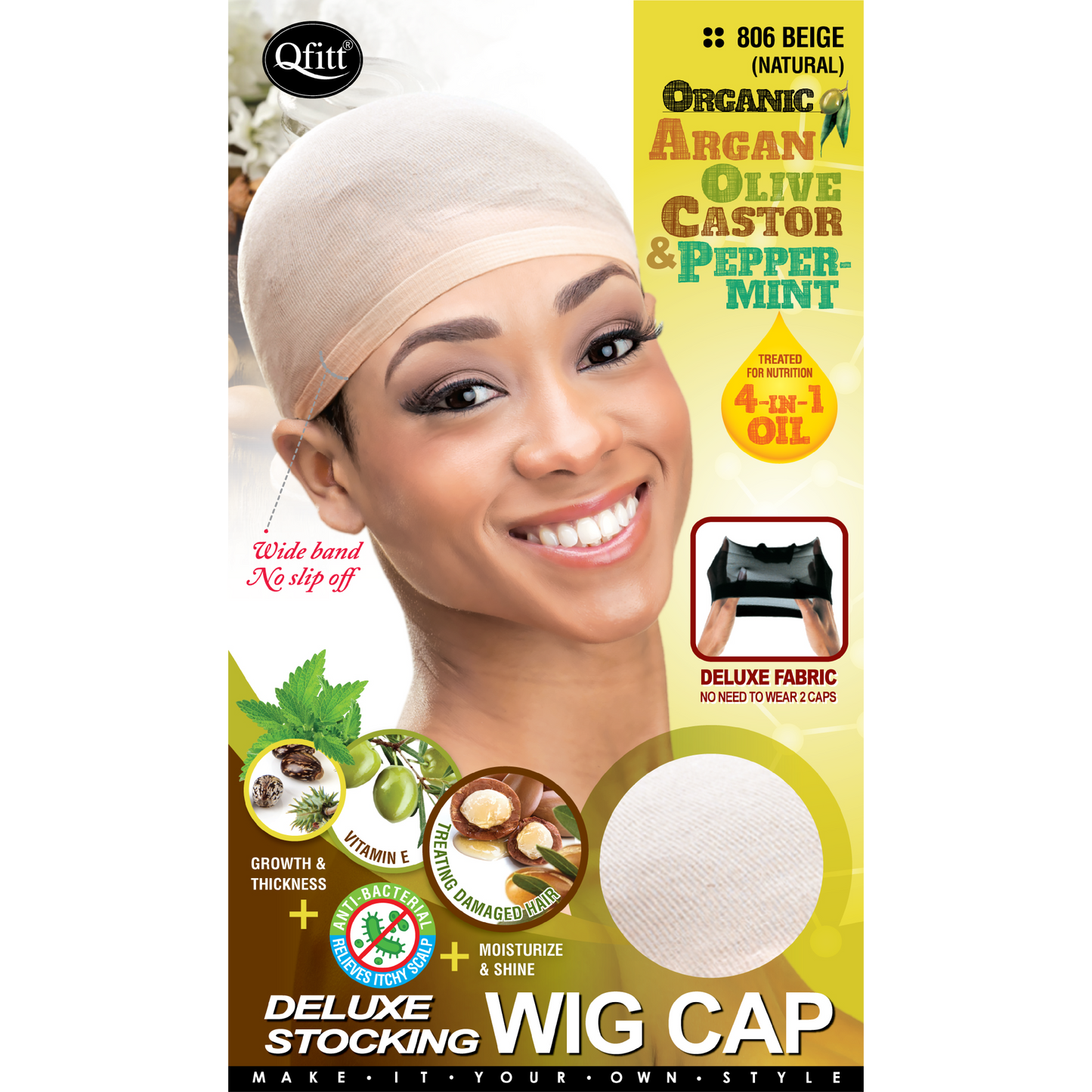 ORGANIC DELUXE STOCKING WIG CAP