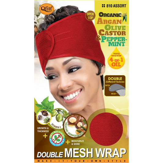 DOUBLE ORGANIC MESH WRAP [ASSORT-12 PICES SET]