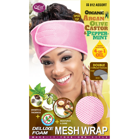 DELUXE ORGANIC FOAM MESH WRAP[ASSORT-12 PIECES SET]
