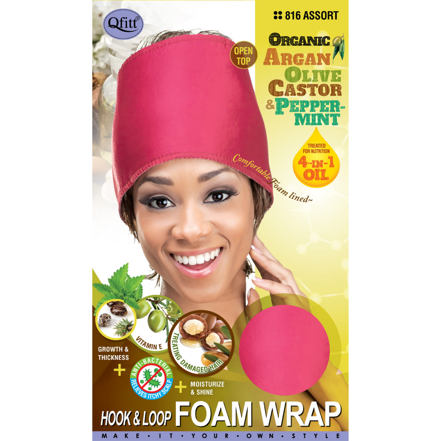 ORGANIC FOAM WRAP [ASSORT-12 PIECES SET]