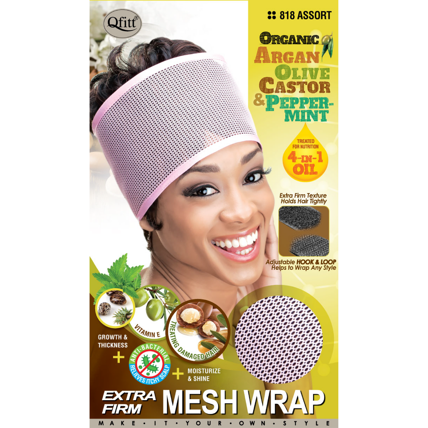 EXTRA FIRM ORGANIC MESH WRAP [ASSORT-12 PIECES SET]