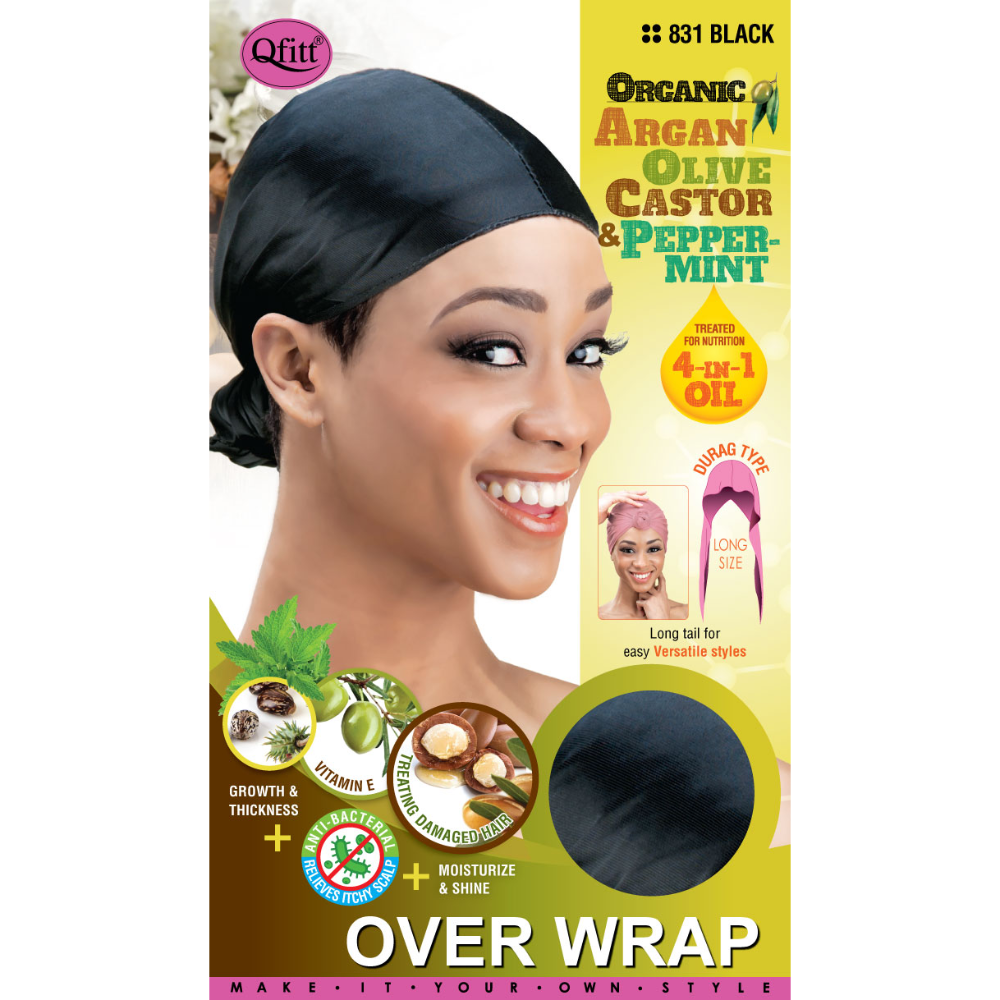 ORGANIC OVER WRAP [BLACK]
