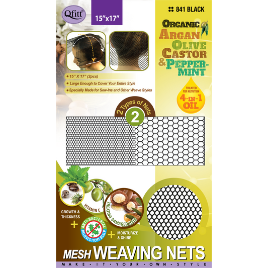 ORGANIC MESH WEAVING NETS - 2PCS
