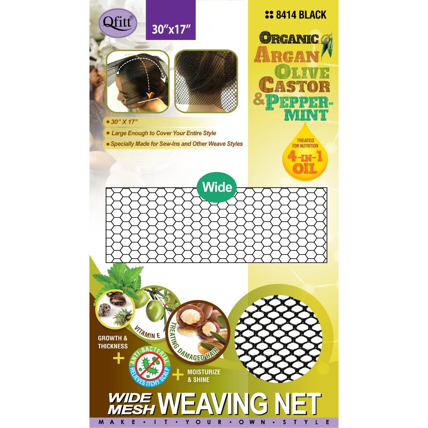 ORGANIC MESH WEAVING NETS